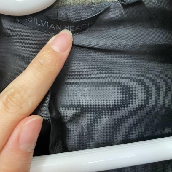 Silvian Heach-Guess green coat - Picture 2 of 3